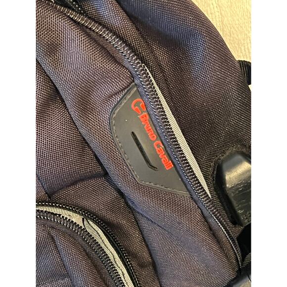 Bruno Cavalli Padded Computer Black Backpack - Picture 5 of 6